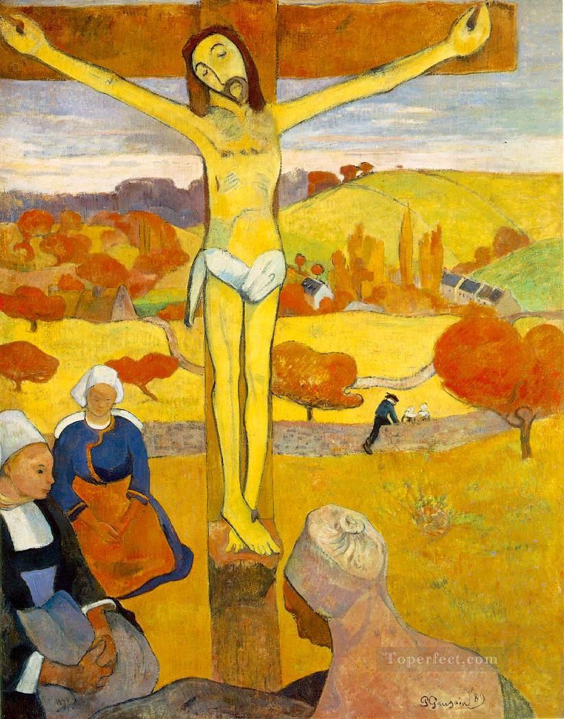 Le Christ jaune Der gelbe Christus Paul Gauguin Ölgemälde